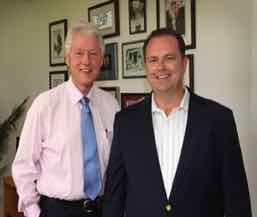 Bill Clinton and Chris Ruddy